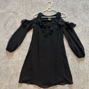 Taylor cold shoulder long sleeve dress size 2